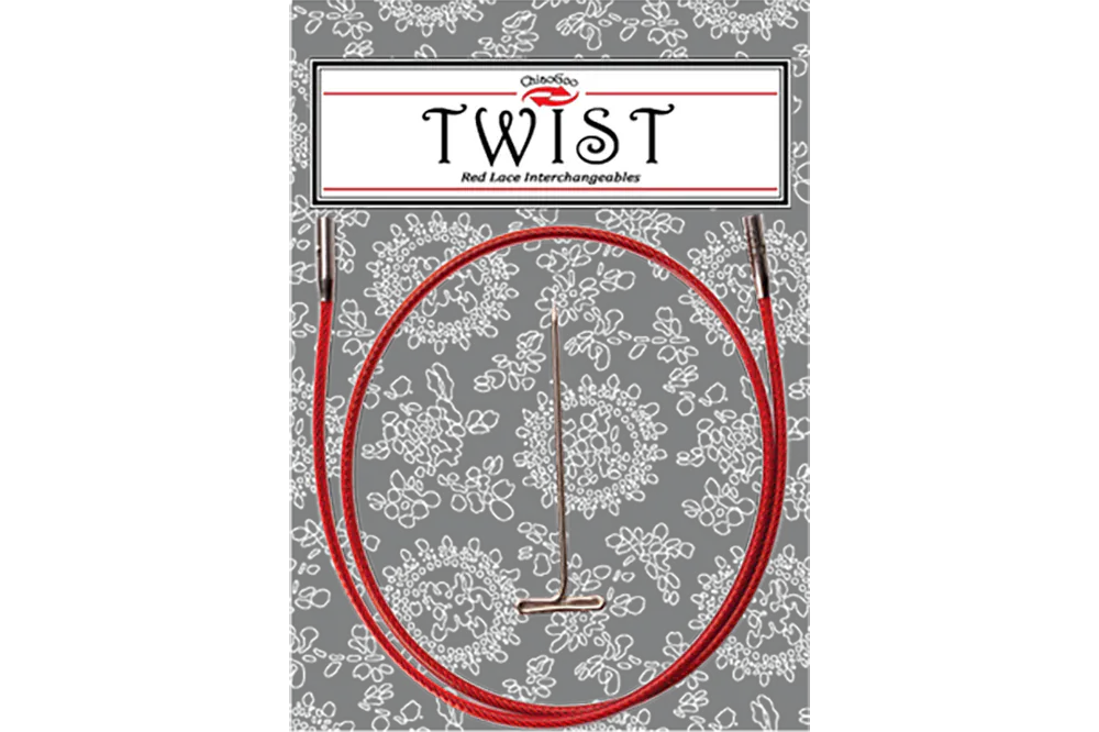 ChiaoGoo Twist Red Lace Cables