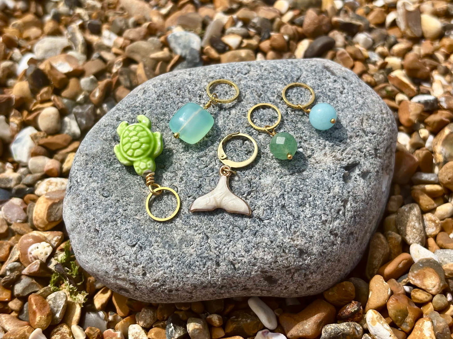 Turtle Beach Stitch Marker Set
