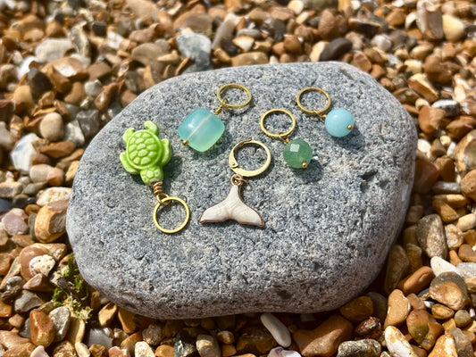 Turtle Beach Stitch Marker Set