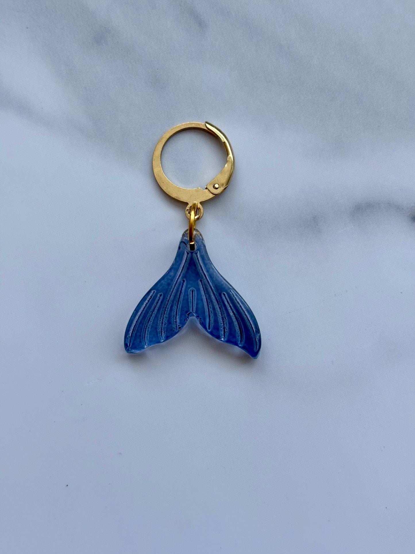 Mermaid stitch marker / progress keeper