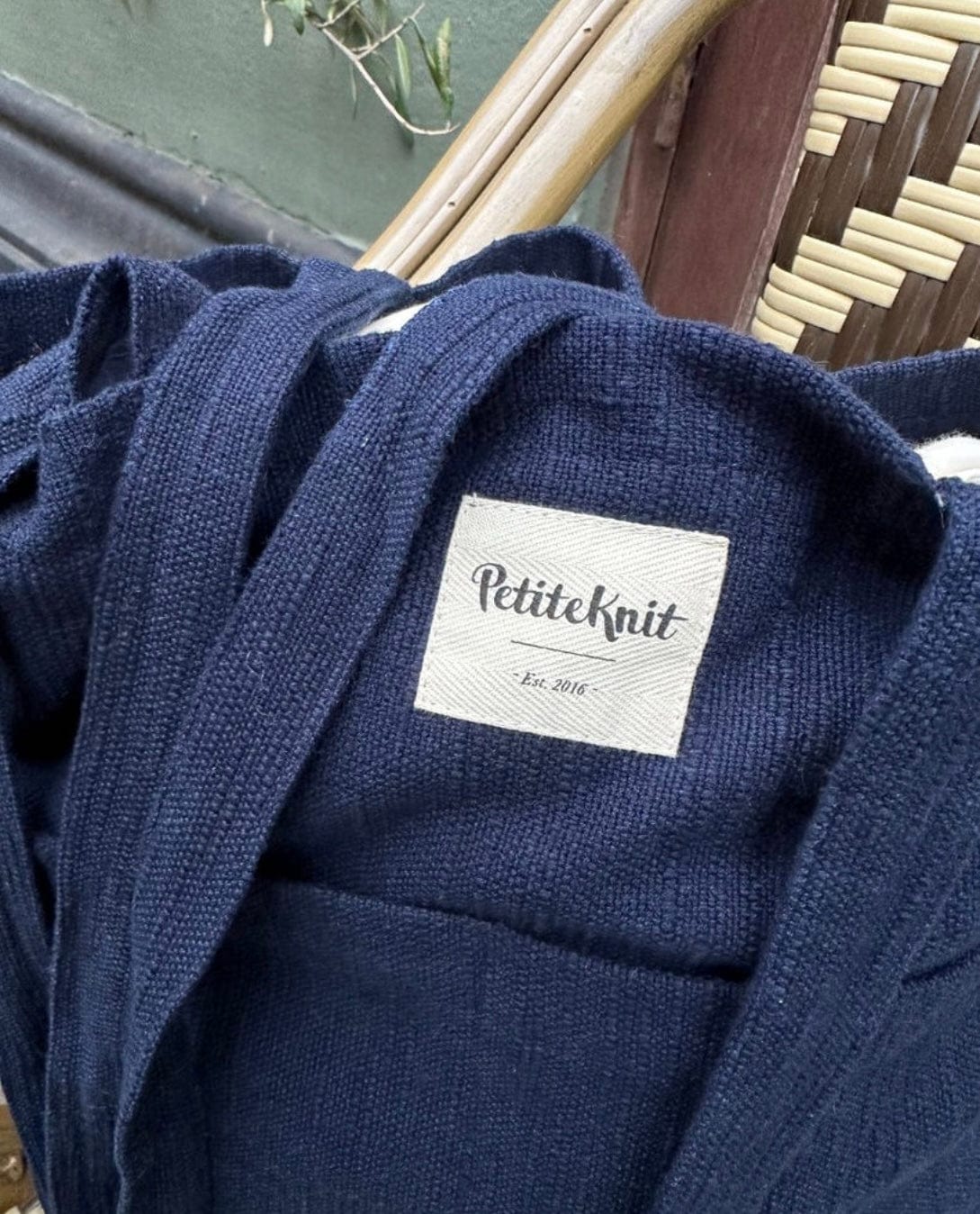 Knitter's Tote Bag - Night Sky by PetiteKnit