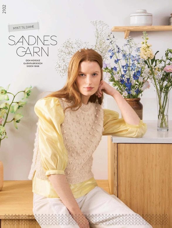 2102 Mykt Til Dame by Sandnes Garn – Knit and Living