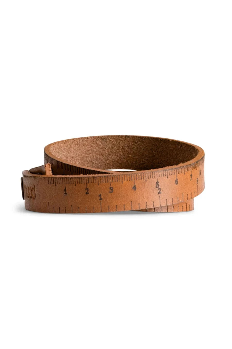 Fibi leather ruler bracelet by Muud