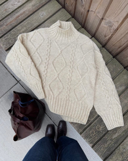 Saga Sweater by PetiteKnit - Hard Copy Pattern