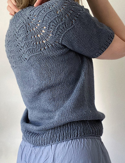 Peacock Tee by LE Knit Kit