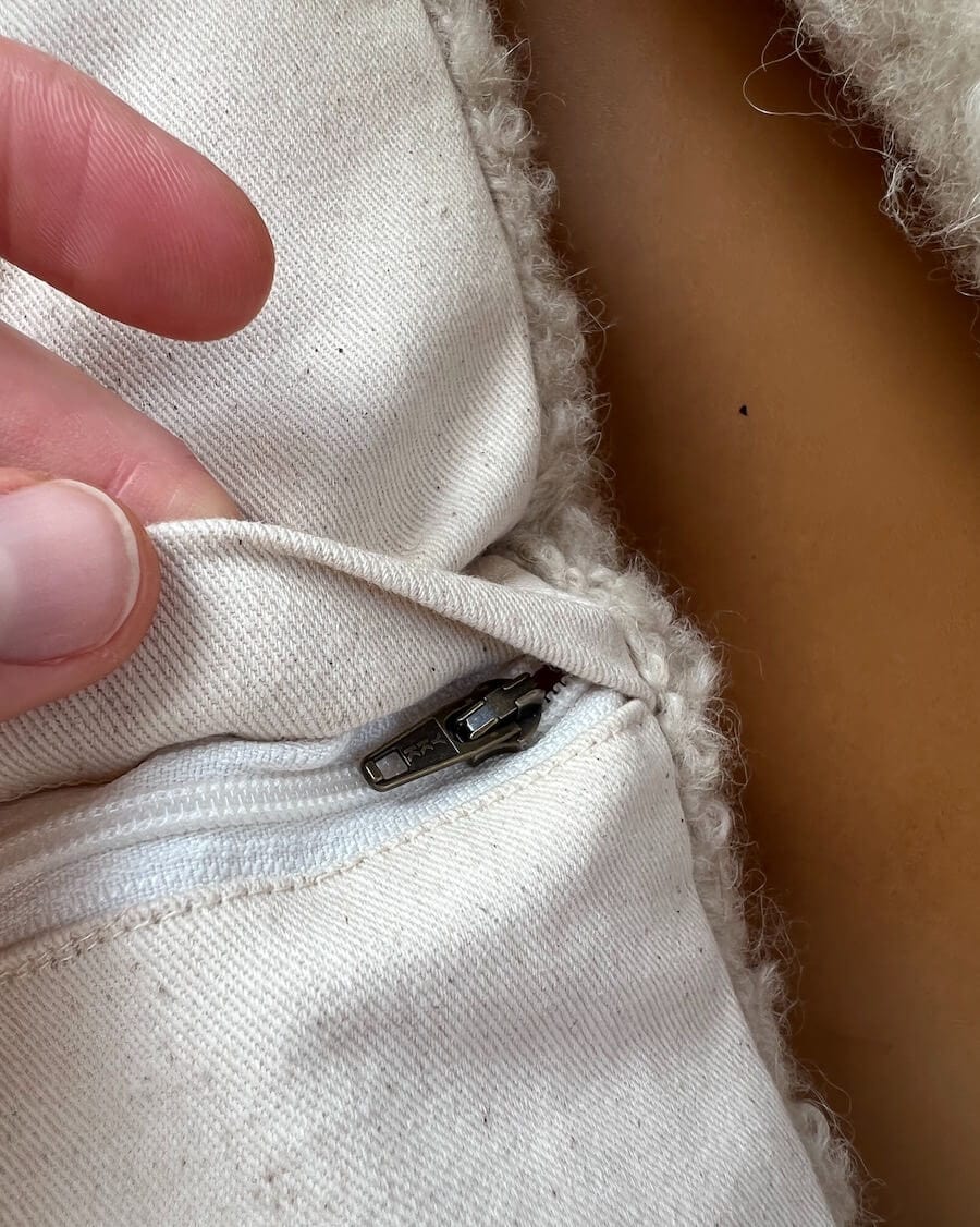 Backside for Pillow 40 x 40 CM Petite Knit