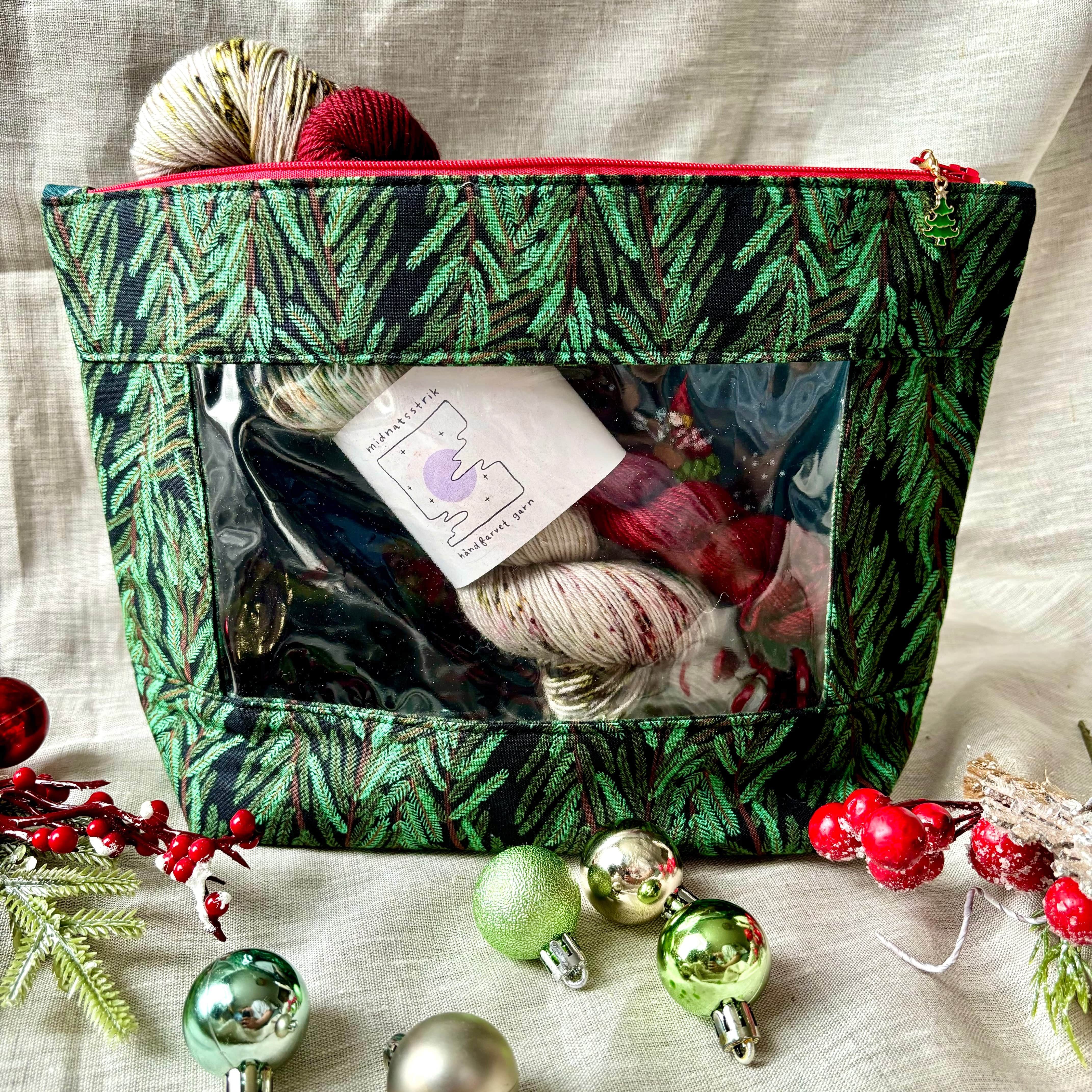 Christmas Peekaboo Project Bag