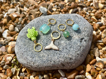Turtle Beach Stitch Marker Set