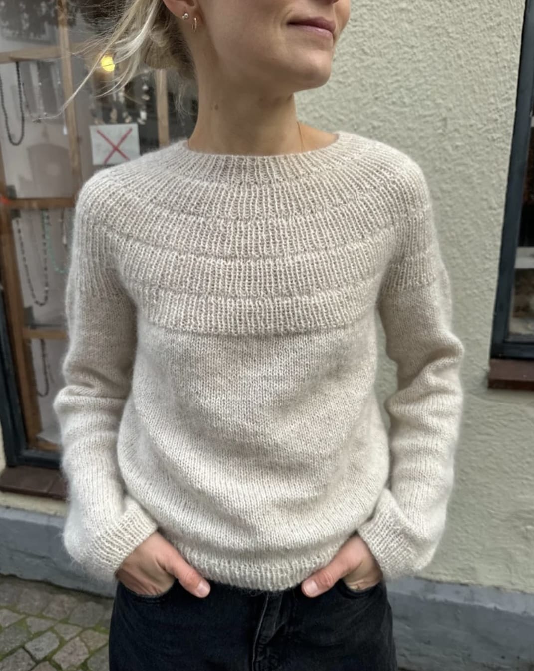 Hand knit sweater from PetiteKnit