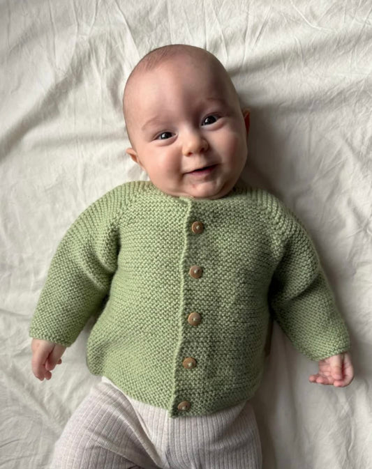 knitted beginner knit cardigan