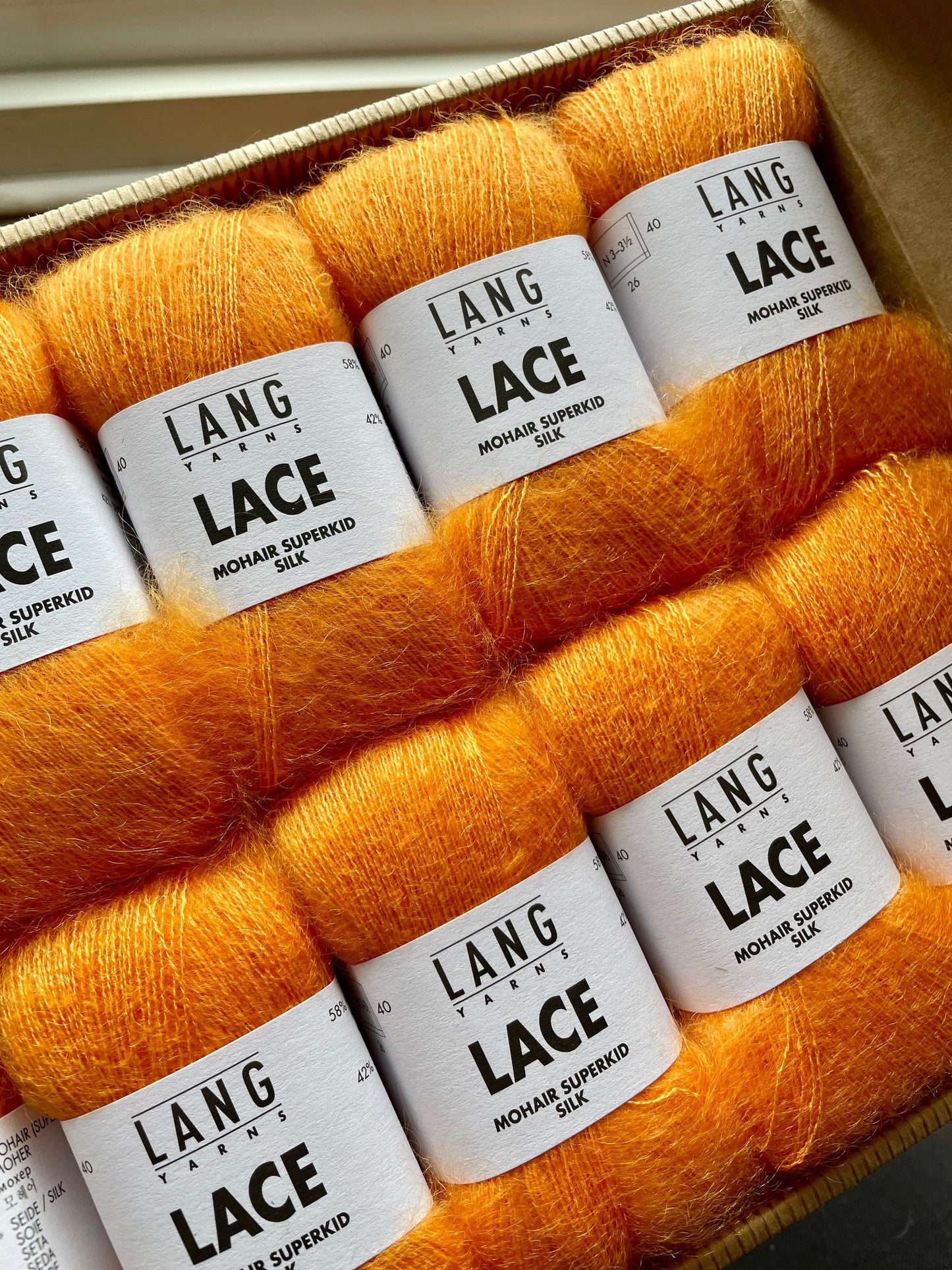 Lang Yarns Lace Silk Mohair