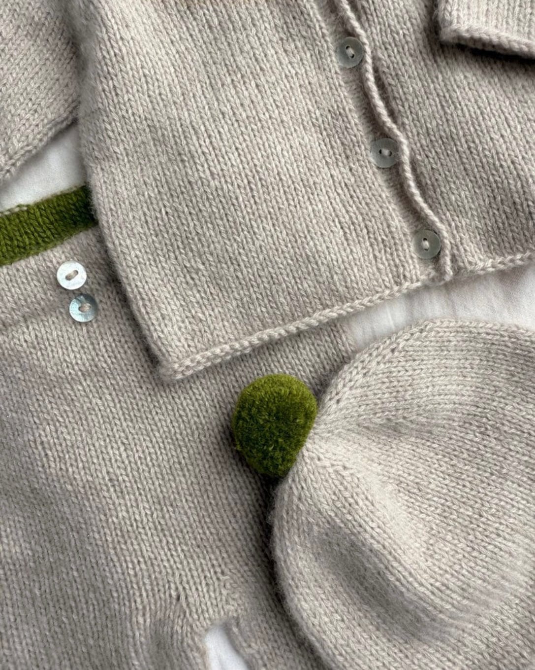 Cleo Baby Set by PetiteKnit - Hard copy pattern