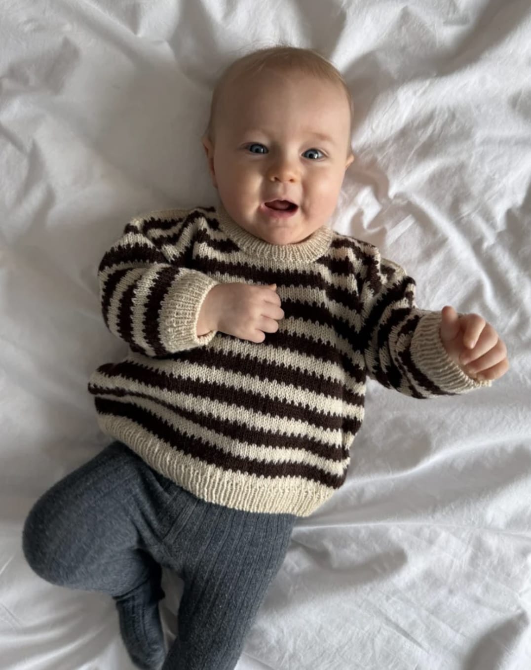 Otto Sweater Baby by PetiteKnit - Hard Copy Pattern