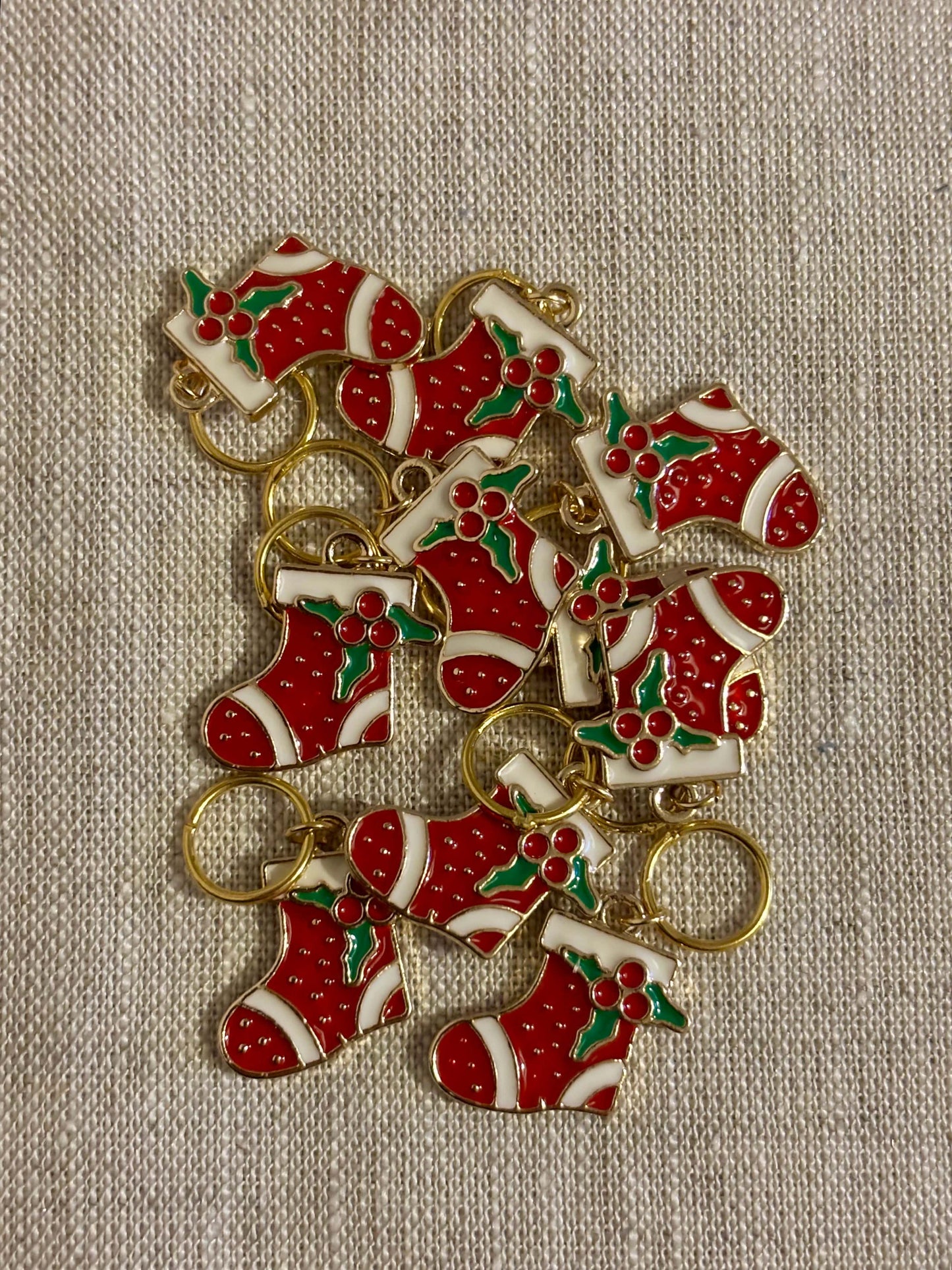 Individual Christmas Stitch Markers