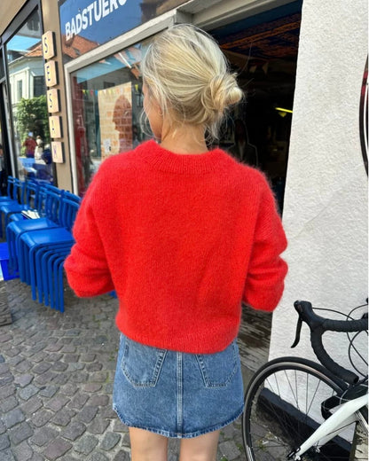 Stockholm Sweater V-Neck by PetiteKnit - Hard copy pattern