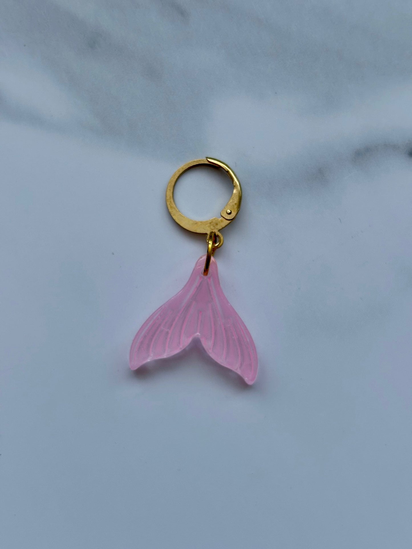 Mermaid stitch marker / progress keeper