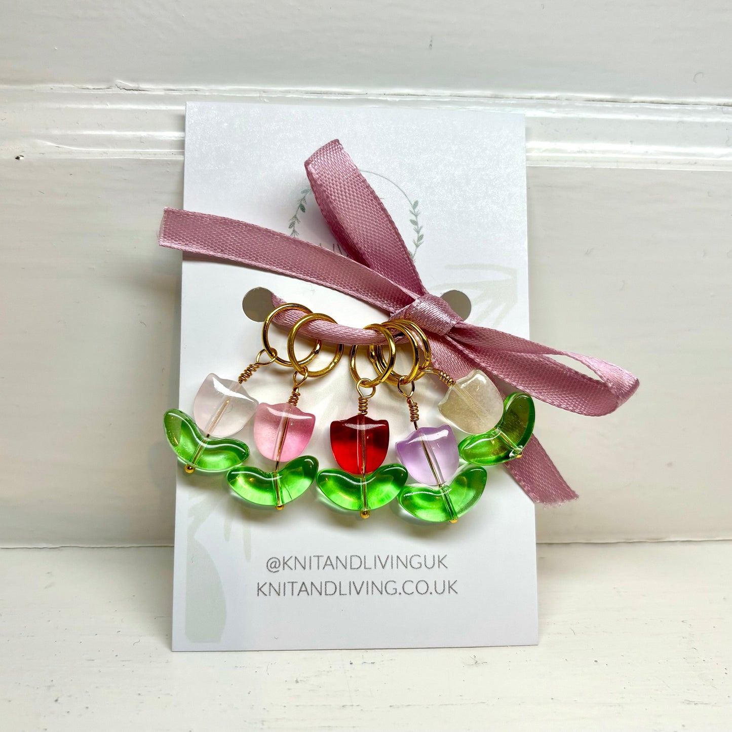 Tulip Stitch Marker Set