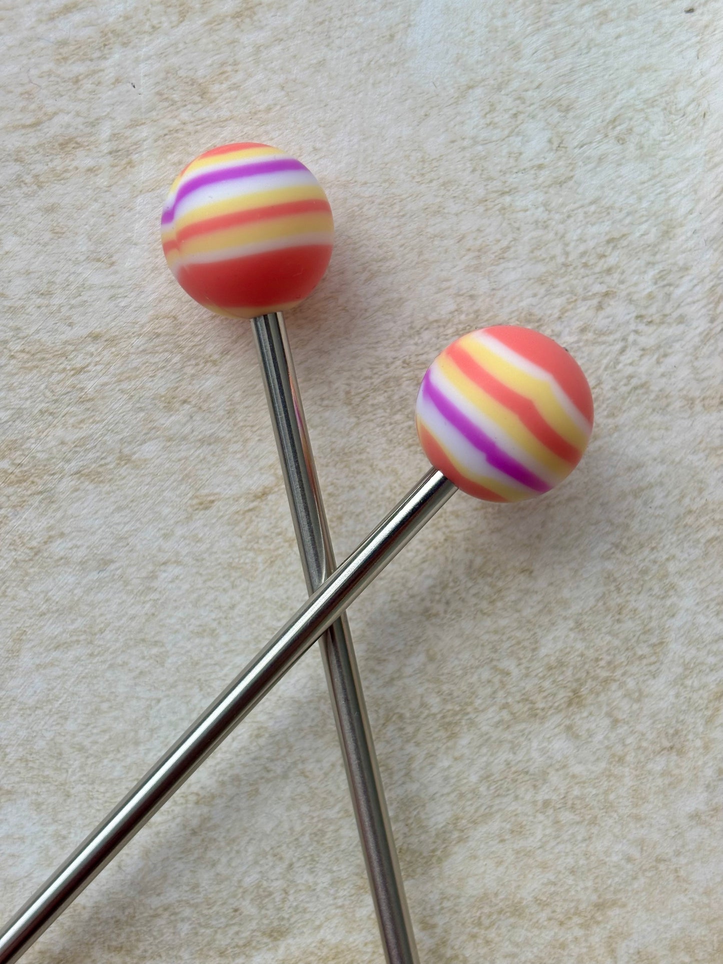 Round Silicone Needle Protectors Stitch Stoppers