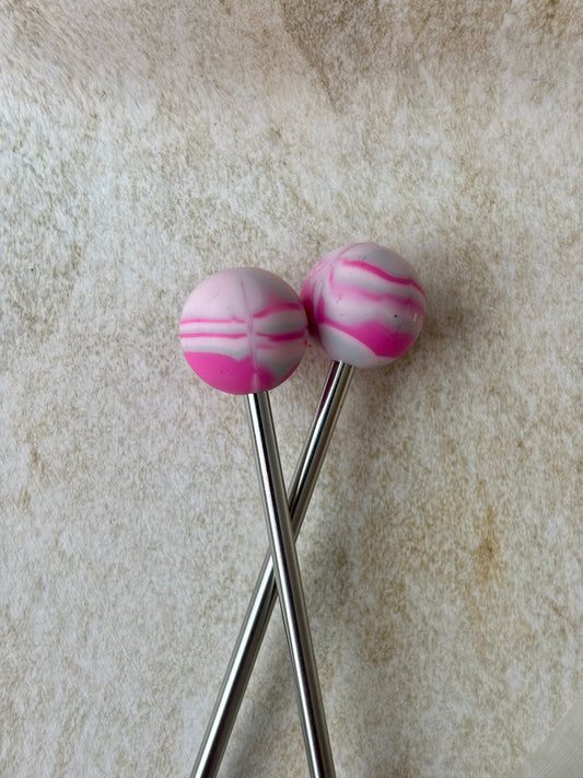 Round Silicone Needle Protectors Stitch Stoppers
