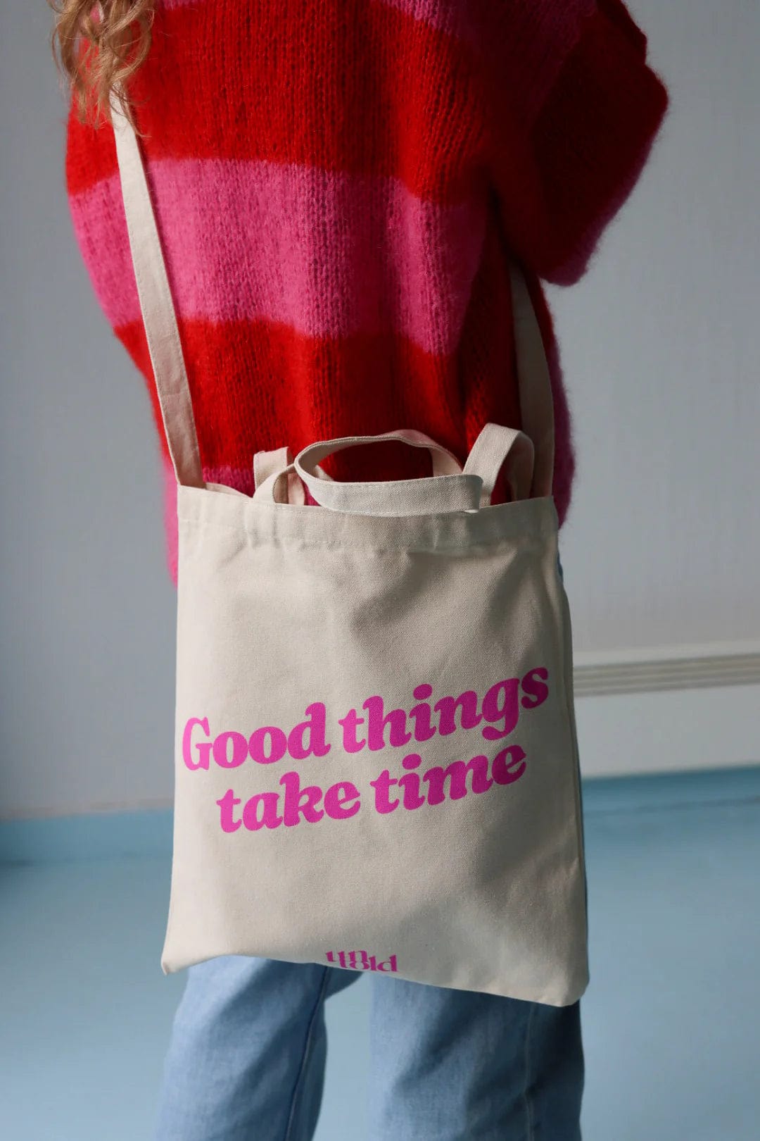Good Things Take Time Tote bag by Un-Told