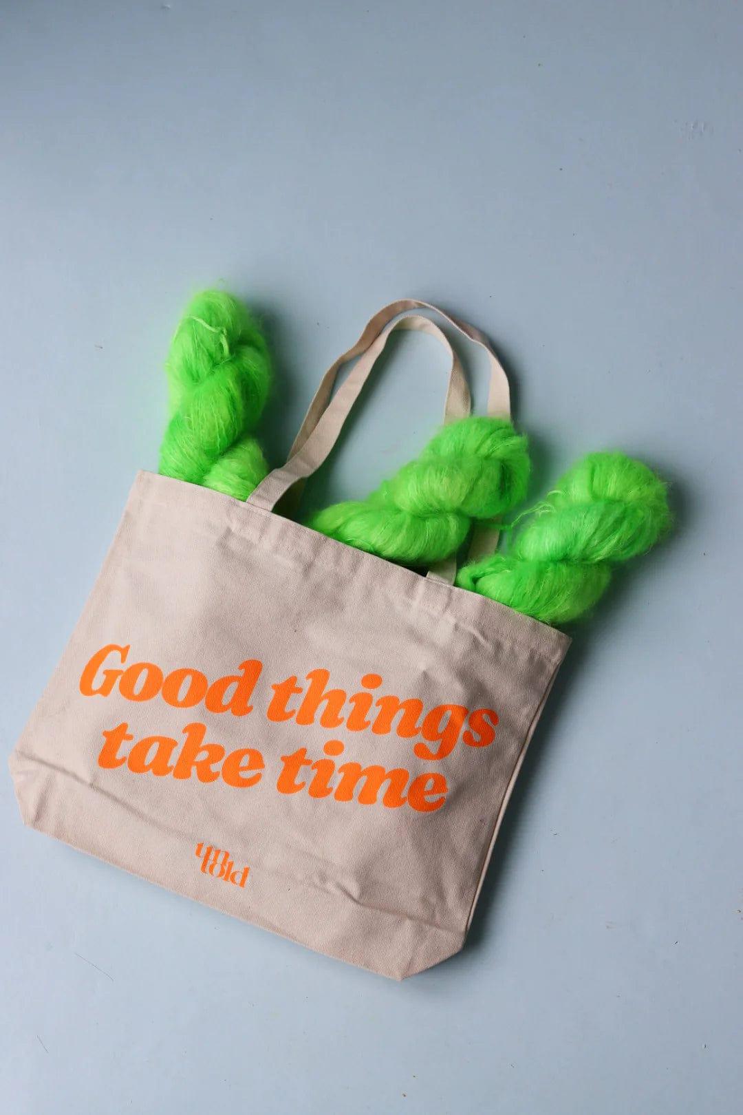 Good Things Take Time Tote Bag by Un-Told