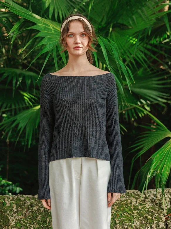 2404 - 05 Fenny Sweater Pattern by Sandnes Garn