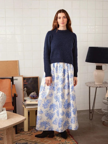 Swertress Patterns 2409 - 07 Spencer Sweater Pattern by Sandnes Garn – Knit and Living