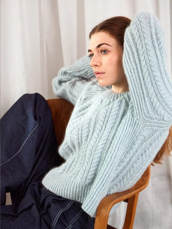 2403 - 10 Kaja Sweater Pattern by Sandnes Garn