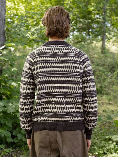 2410-05 Kleiva Sweater for Men by Sandnes Garn - Hard Copy