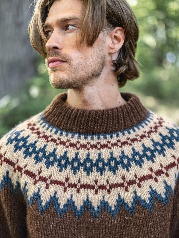 2410-06 Polar-Light Sweater for Men by Sandnes Garn - Hard Copy Pattern