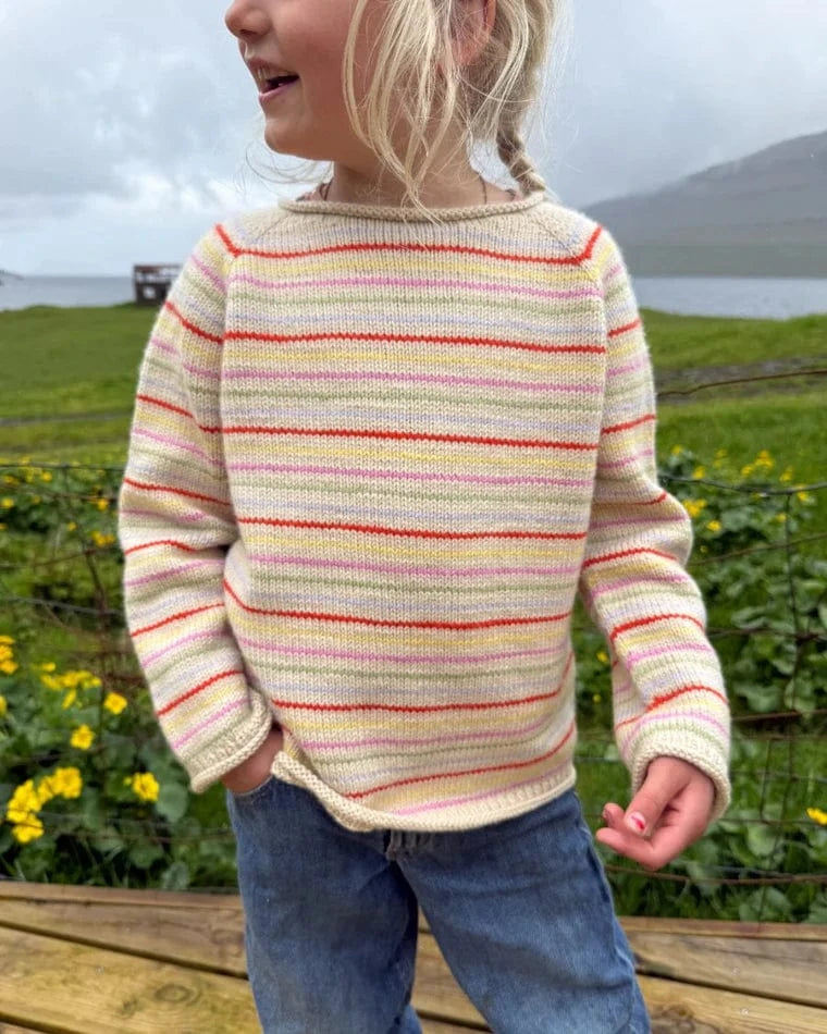 Frankie Sweater Junior by PetiteKnit - Hard Copy Pattern