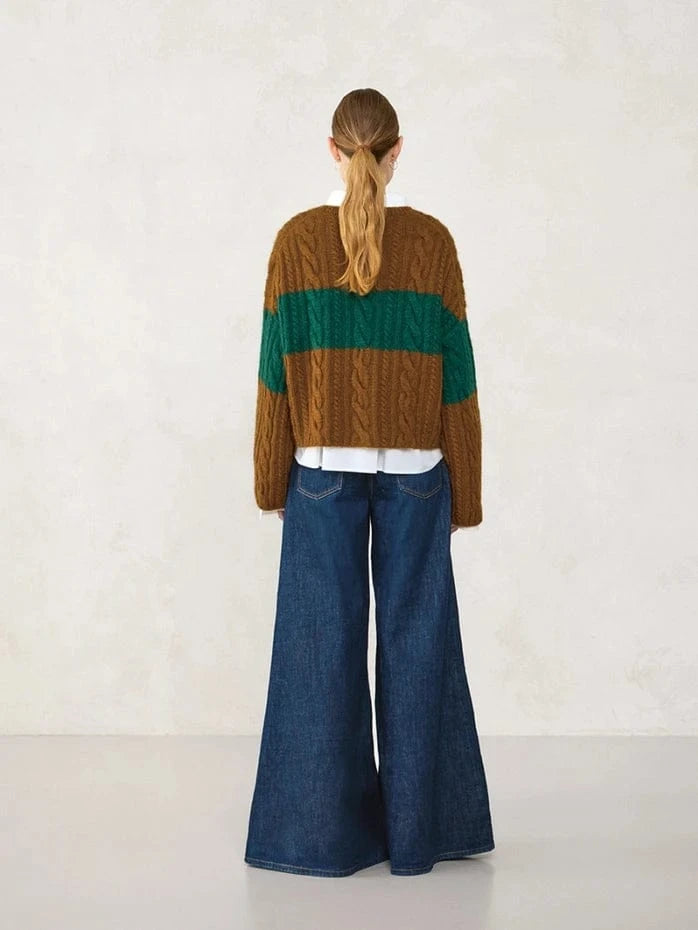 2507-01 Brady Sweater pattern by Sandnes Garn - Hard Copy
