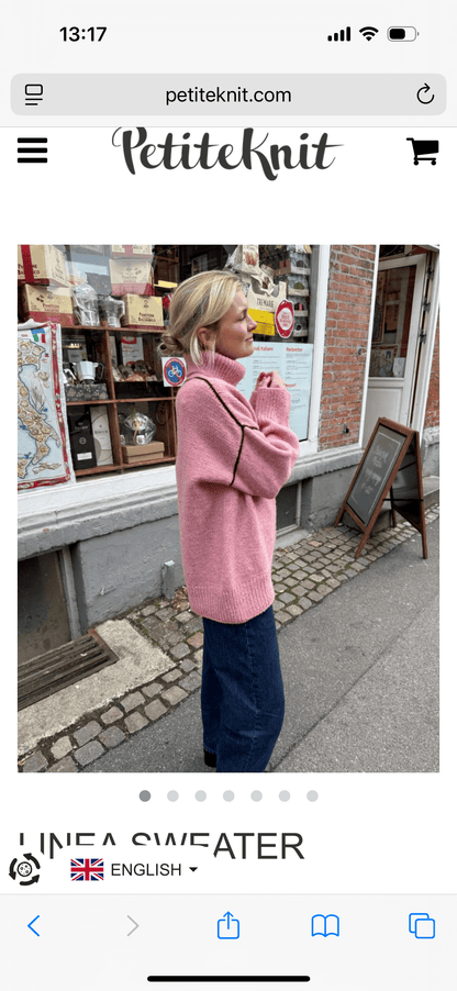 Linea Sweater by PetiteKnit - Hard Copy Pattern