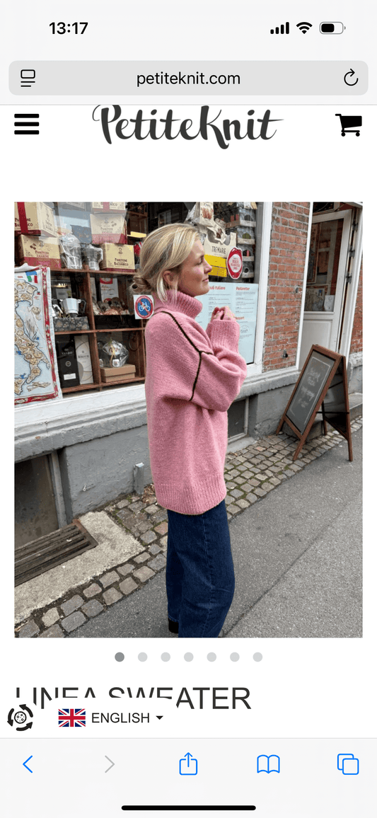 Linea Sweater by PetiteKnit - Hard Copy Pattern