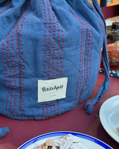Knitters Project Bag - Night Shadow by PetiteKnit - Pre order