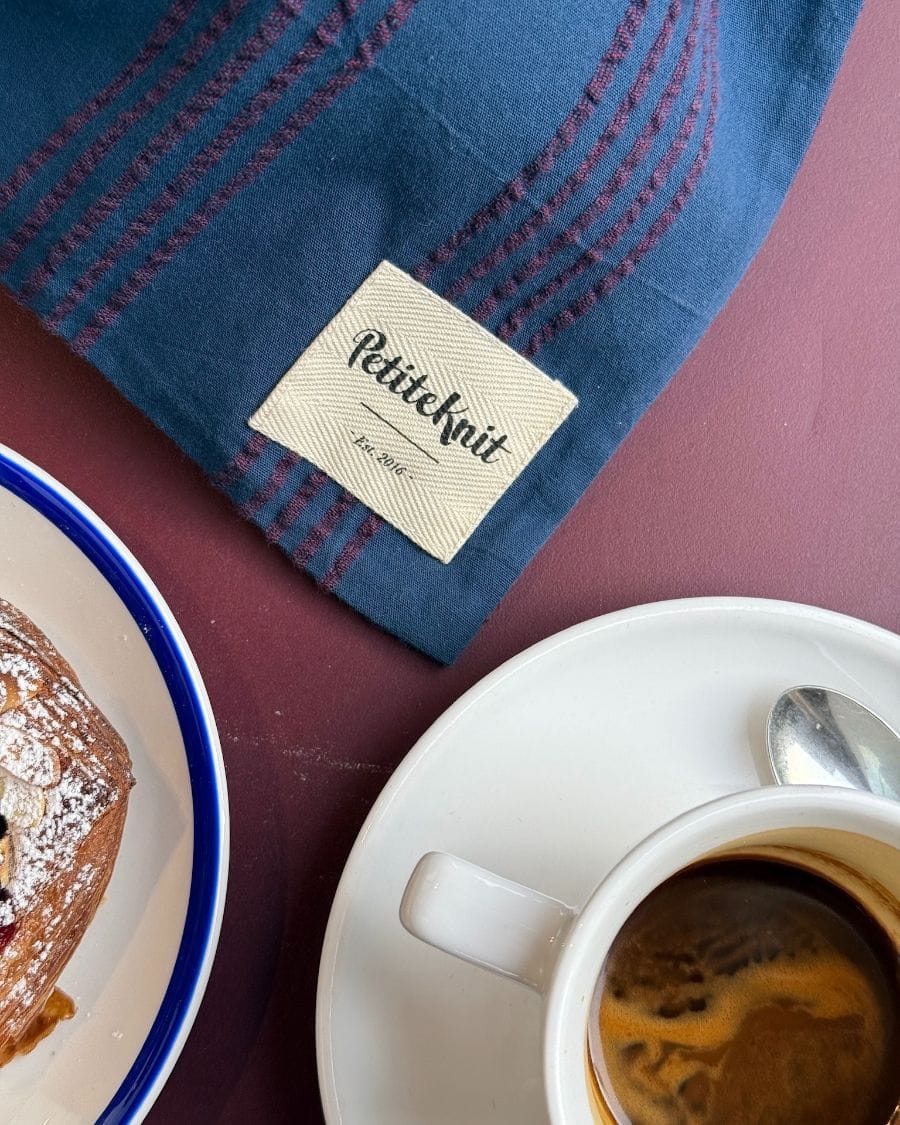 Knitter's String Bag - Night Shadow by PetiteKnit - Pre order