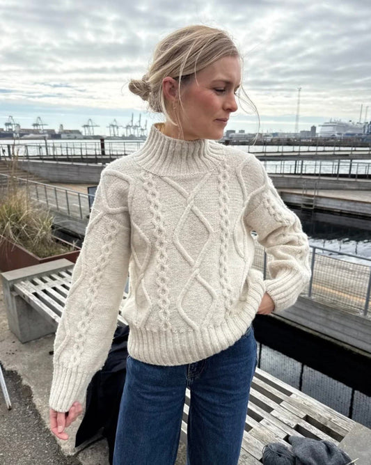Saga Sweater by PetiteKnit - Hard Copy Pattern