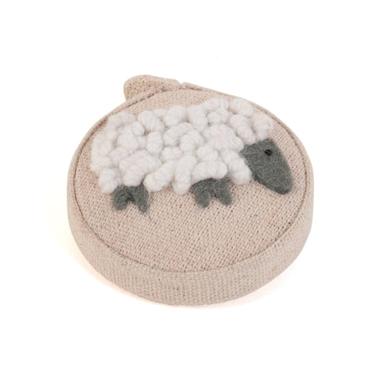 Sheep Embroidered Tape Measure