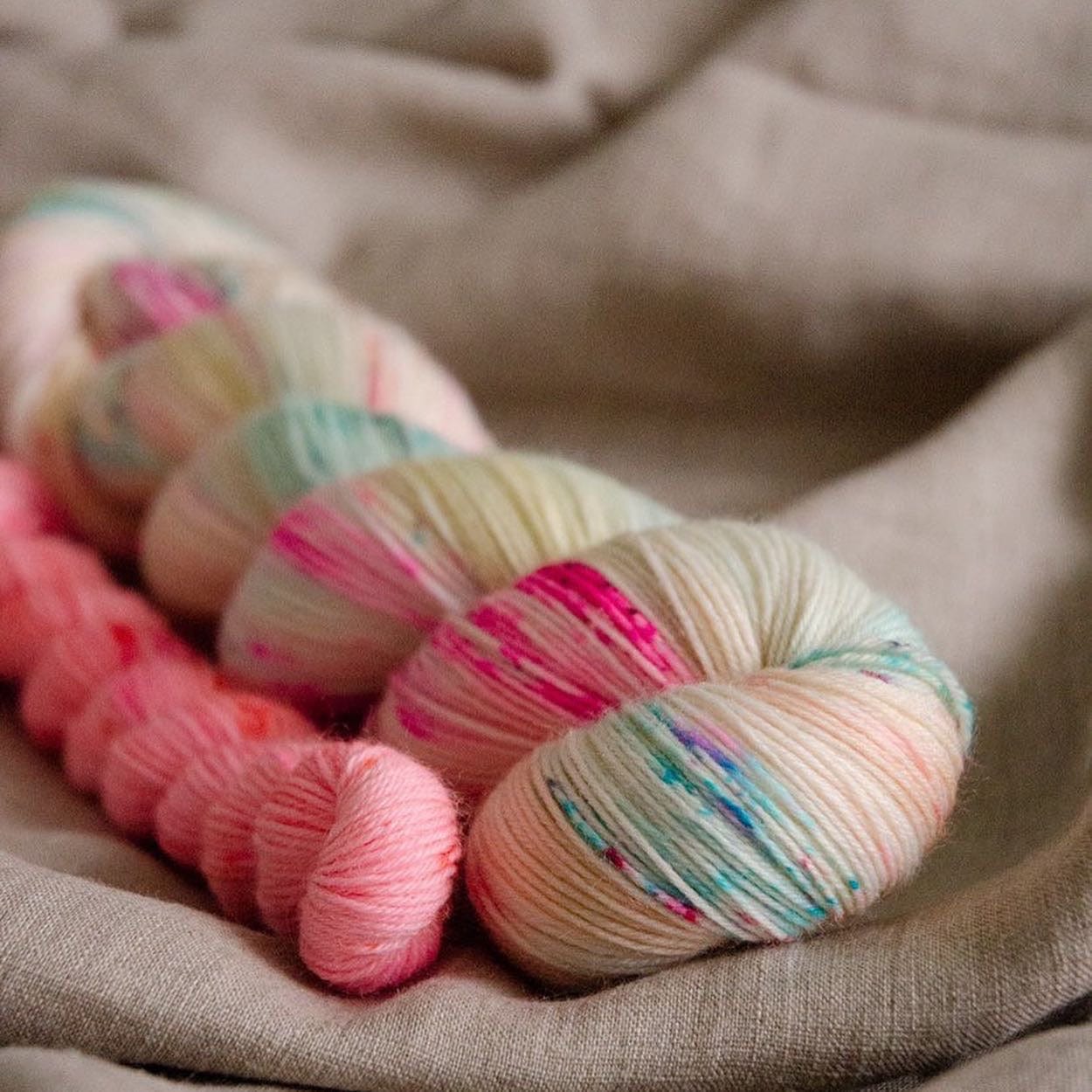 Moonwalk Sock Set - Hand Dyed Yarn by Midnatsstrik