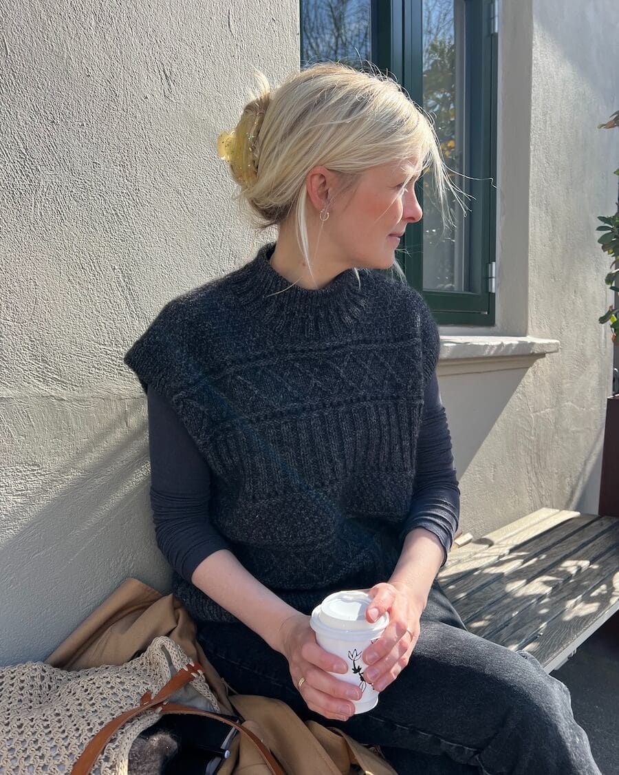 Ingrid Slipover by PetiteKnit Hard copy pattern Knit and Living