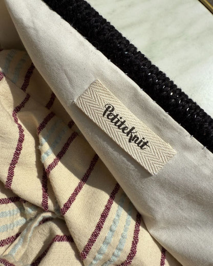 Juno Clutch by PetiteKnit - Hard Copy Pattern