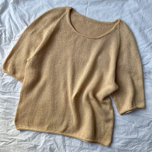 Cumulus Tee O-Neck by Petite Knit Kit