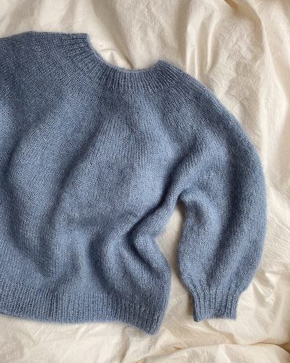 Novice Sweater - Mohair Edition by PetiteKnit - Hard Copy