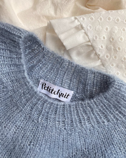 Novice Sweater - Mohair Edition by PetiteKnit - Hard Copy