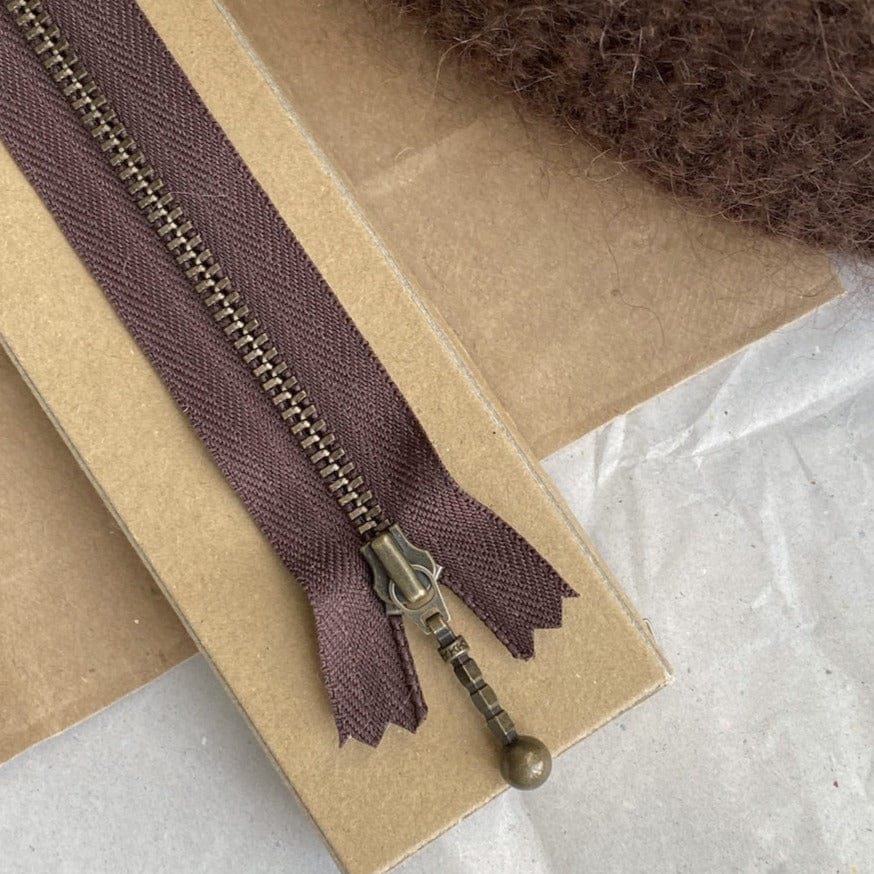 17cm Zipper for Honey Clutch / Honey Purse Medium by Petite Knit