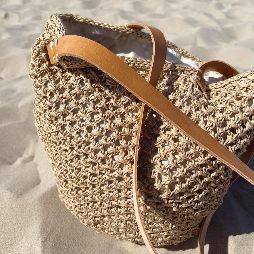 French Market Bag Printed Pattern by Petite Knit