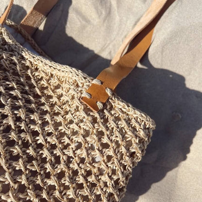 French Market Bag Printed Pattern by Petite Knit