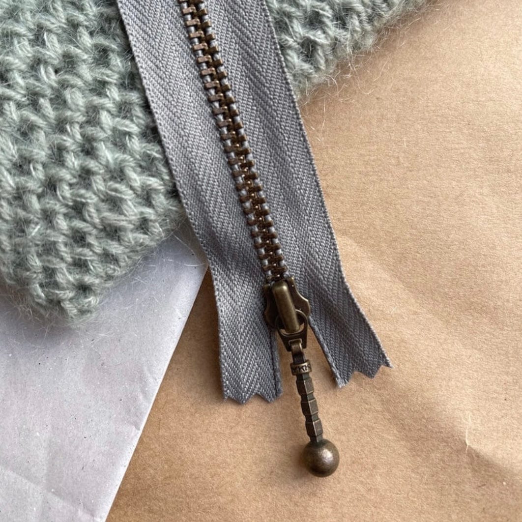 17cm Zipper for Honey Clutch / Honey Purse Medium by Petite Knit