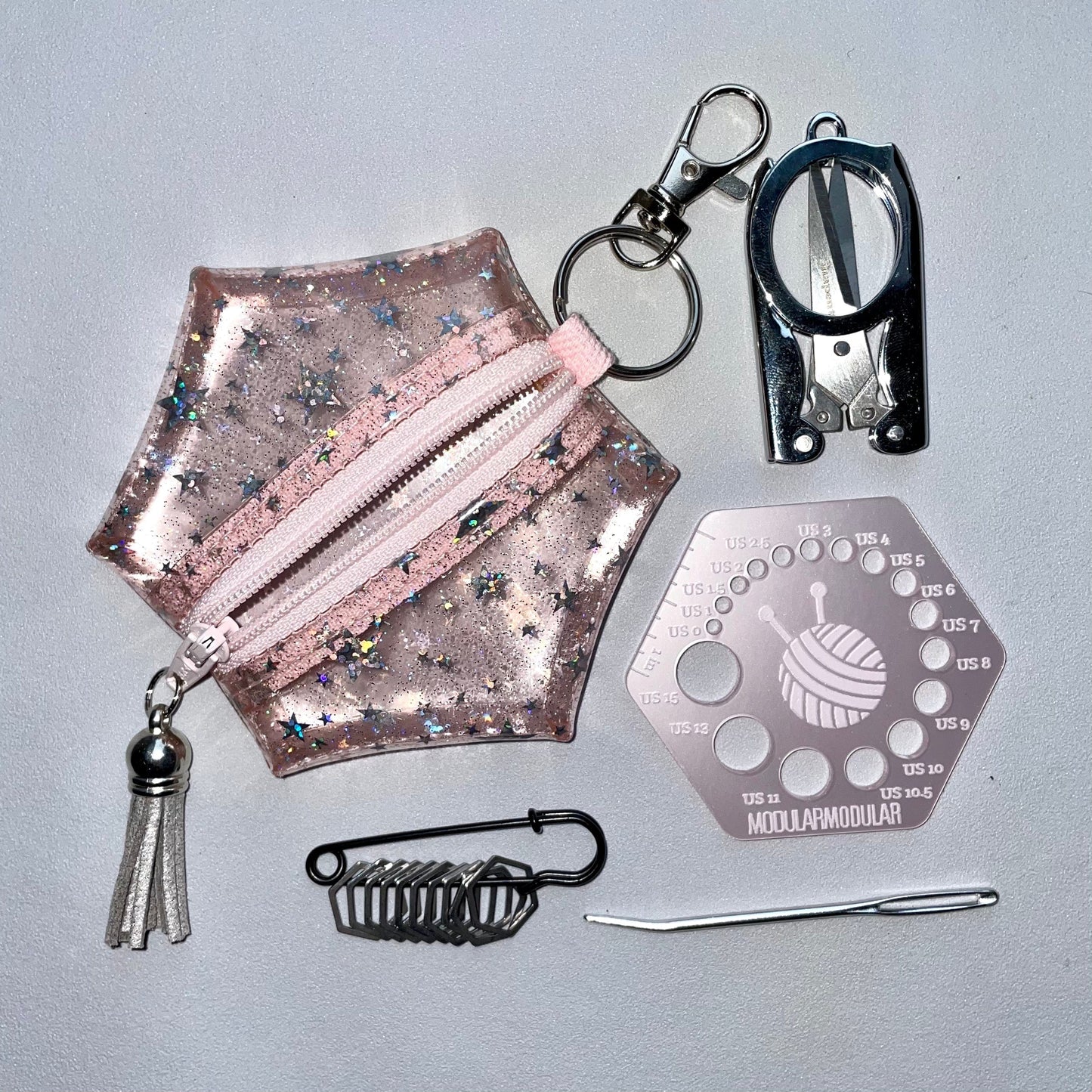 Hexagon Knitting Notion Kit