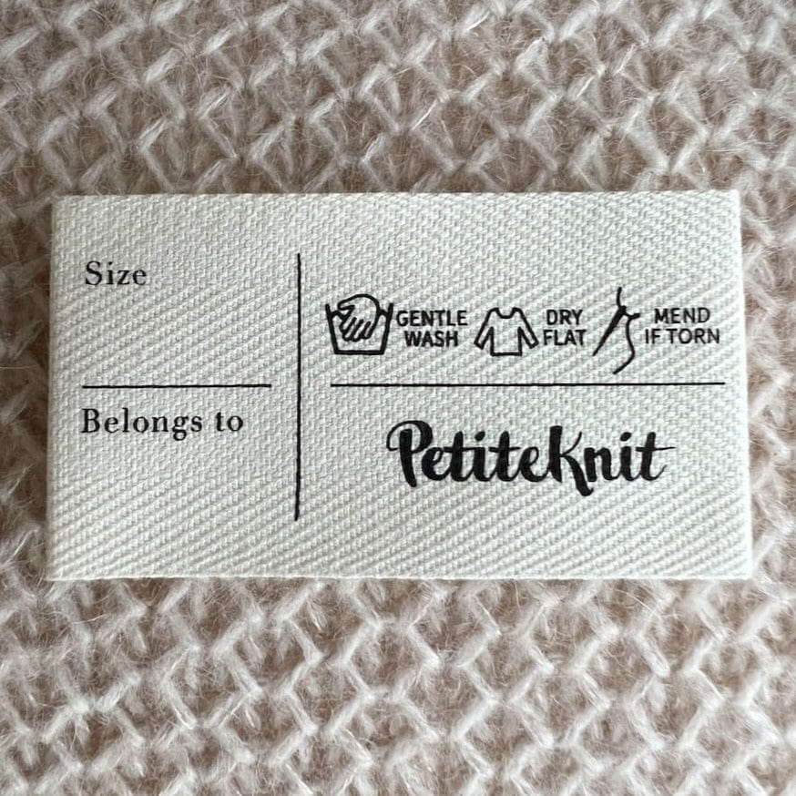 Care Label by Petite Knit